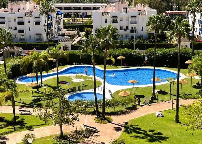 Flat -puerto Banus Locrimar 3-pool-parking アパート マルベーリャ